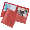 Opaque Vinyl Deluxe Flexible Folder w/ 2 Pockets